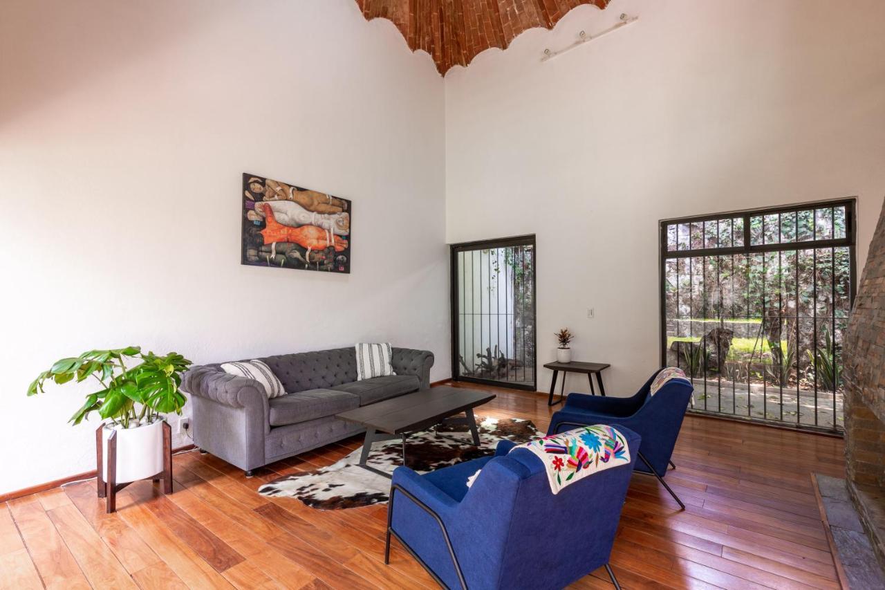 Casa Blanca In Coyoacan Ciudad de México Exteriér fotografie